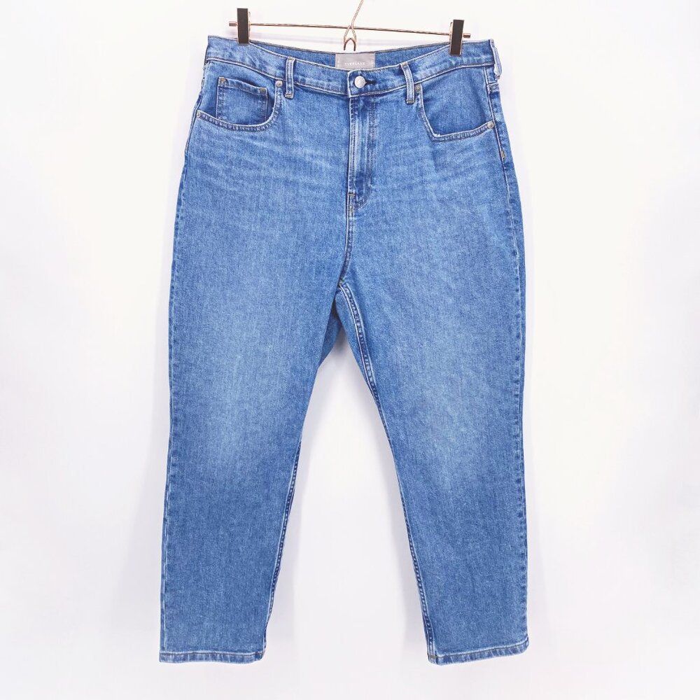 Everlane‎ High Rise Straight Ankle Jean